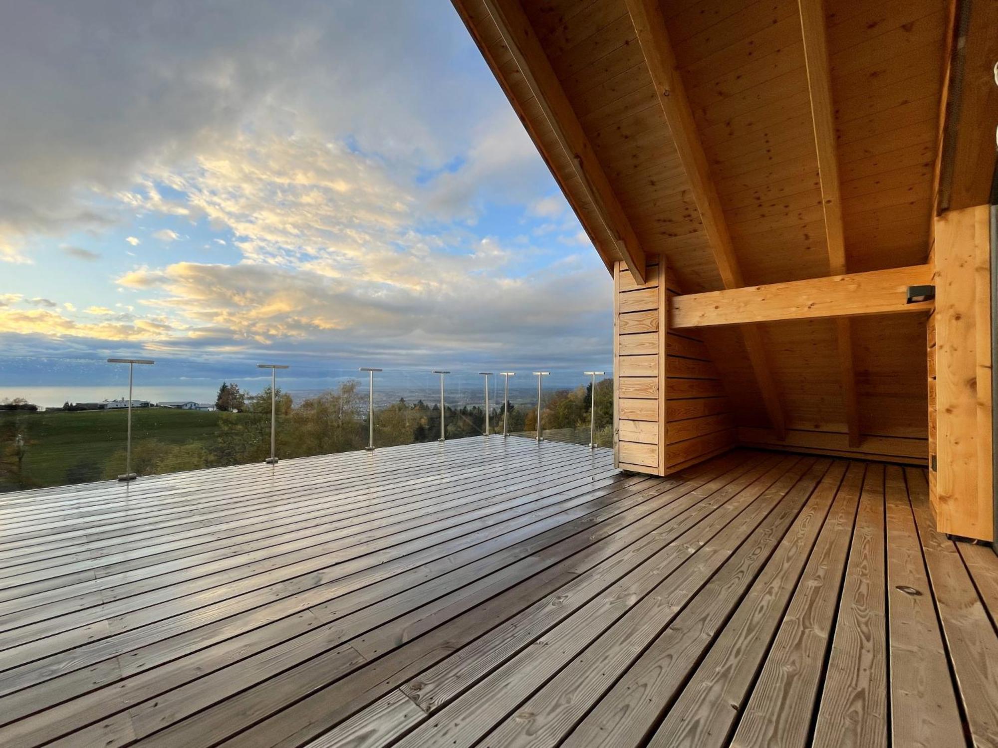 Eichen-Chalet Villa Eichenberg Kamer foto